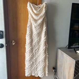 Endless Rose Strapless Textured Dress
